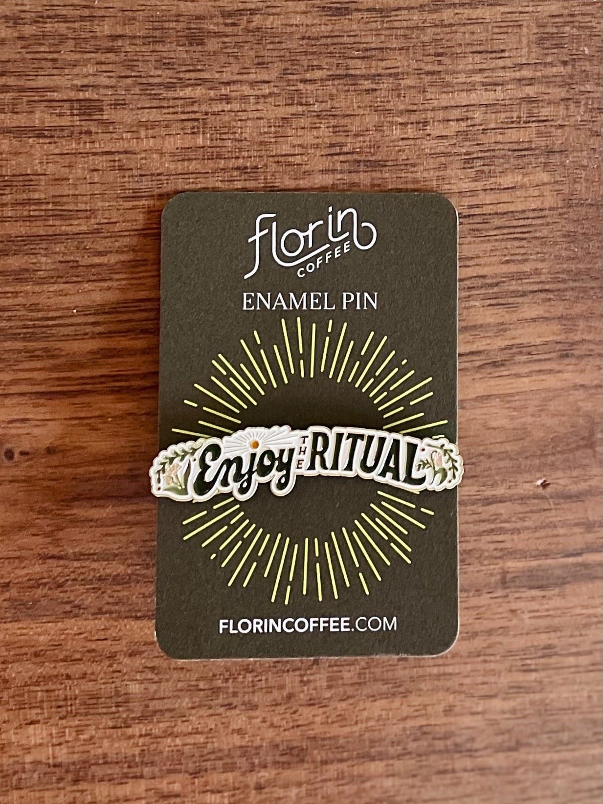Florin Enamel Pin